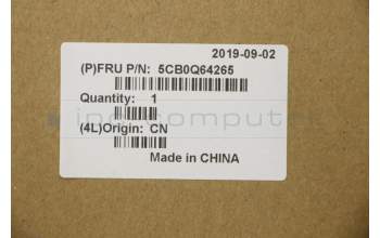 Lenovo 5CB0Q64265 COVER UpperCaseC 81AY W/KB FP NBL IG RU