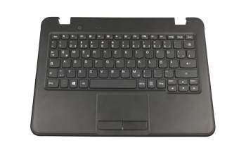 5CB0Q89808 teclado incl. topcase original Lenovo DE (alemán) negro/negro