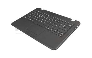 5CB0Q89808 teclado incl. topcase original Lenovo DE (alemán) negro/negro