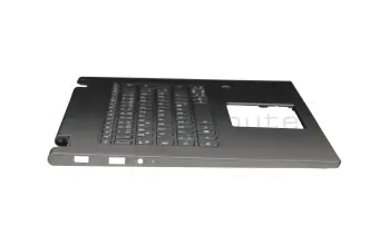5CB0Q96440 teclado incl. topcase original Lenovo DE (alemán) negro/negro con retroiluminacion