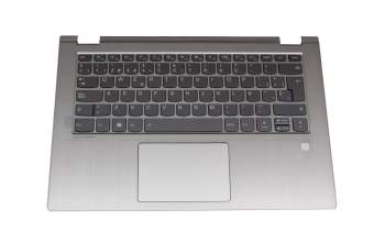 5CB0R08636 teclado incl. topcase original Lenovo SP (español) gris/plateado con retroiluminacion