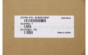 Lenovo 5CB0R12657 COVER UpperCase L 81EV W/KB PG FP BL GR