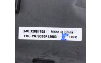 Lenovo 5CB0R12683 COVER UpperCase L 81EV W/KB COP FP BL HB