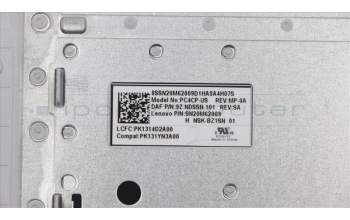 Lenovo 5CB0R13833 COVER UpCaseASM W/KB L81DA PG ENG