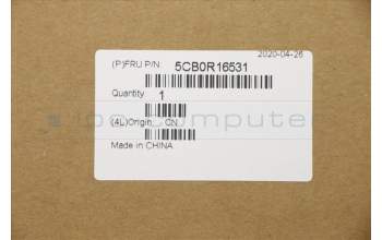 Lenovo 5CB0R16531 COVER UpCaseASM W/KB L81DC PG ARA