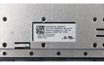 Lenovo 5CB0R16545 COVER UpCaseASM W/KB L81DC IG HBW
