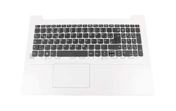 5CB0R16574 teclado incl. topcase original Lenovo DE (alemán) gris/blanco