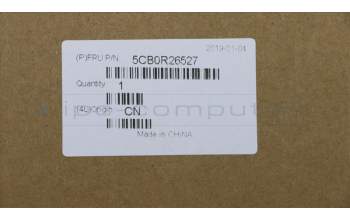 Lenovo 5CB0R26527 C-Cover with keyboard,German,Iron Grey,Non_Backlight