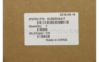 Lenovo 5CB0R34417 COVER Upper Case ASM C 81H7 FRA