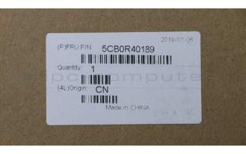 Lenovo 5CB0R40189 COVER UpperCase L 81FV W/KB WH BL UKR