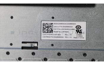 Lenovo 5CB0R47036 COVER UpCaASMW/KB L81FK IG BL ENG