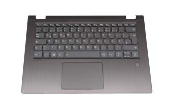 5CB0R47328 teclado incl. topcase original Lenovo DE (alemán) gris/canaso con retroiluminacion