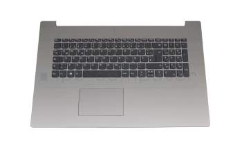5CB0R48073 teclado incl. topcase original Lenovo DE (alemán) gris/plateado