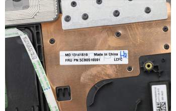 Lenovo 5CB0S16591 COVER Upper Case ASM_US L 81LH GT_BK