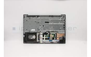 Lenovo 5CB0S16641 C-Cover with keyboard,Greek,Platinum Grey,Non_Backlight