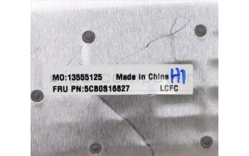 Lenovo 5CB0S16827 COVER Upper Case ASM_RU L81MVIMRGRD