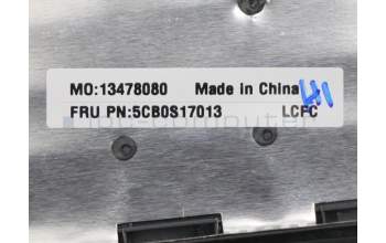 Lenovo 5CB0S17013 COVER Upper Case ASM_FR-AR L81MUBKTEXD