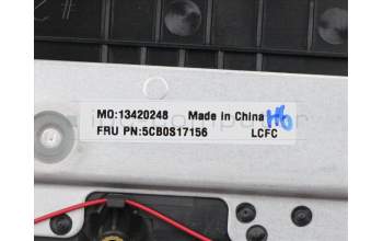 Lenovo 5CB0S17156 COVER Upper Case ASM_US L 81M0 GT_BK