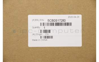 Lenovo 5CB0S17280 COVER UpperCase C81NDBLU FP W/BLKB US