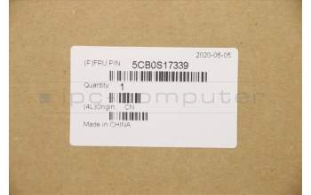 Lenovo 5CB0S17339 COVER Upper case C81N6 PLBLK FPBL HUN