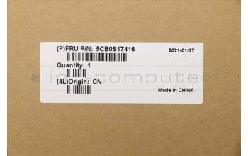 Lenovo 5CB0S17416 COVER Upper case C81N6 PLBLK NFPNBL KOR