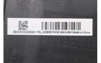 Lenovo 5CB0S17416 COVER Upper case C81N6 PLBLK NFPNBL KOR