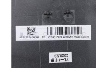 Lenovo 5CB0S17420 COVER Upper case C81N6 PLBLK NFPNBL HEB
