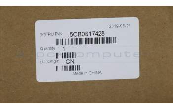 Lenovo 5CB0S17428 COVER Uppercase C81N6 PLBLK NFPNBL LATIN