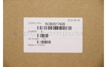 Lenovo 5CB0S17429 COVER Uppercase C81N6 PLBLK NFPNBL CF-EN
