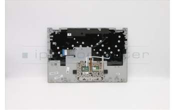 Lenovo 5CB0S17468 C-Abdeckung mit Tastatur, Slowenisch, Platingrau, Hintergrundbeleuchtung, Fingerabdruck