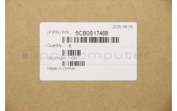 Lenovo 5CB0S17468 C-Abdeckung mit Tastatur, Slowenisch, Platingrau, Hintergrundbeleuchtung, Fingerabdruck