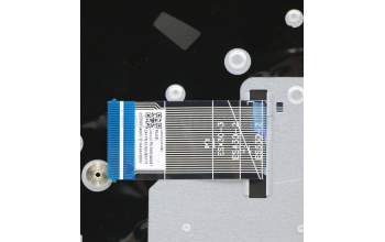 Lenovo 5CB0S17468 C-Abdeckung mit Tastatur, Slowenisch, Platingrau, Hintergrundbeleuchtung, Fingerabdruck