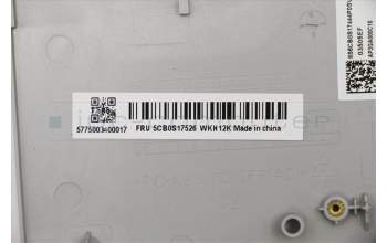 Lenovo 5CB0S17526 Oberer Gehäuseteil C81N6 PLGRY FPNBL FRE