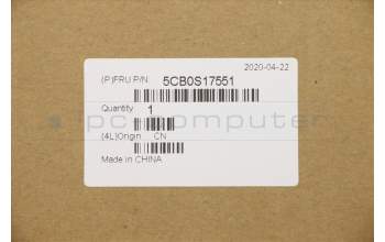 Lenovo 5CB0S17551 COVER Upper case C81N6 PLGRY NFPNBL SPN