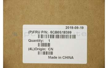 Lenovo 5CB0S18399 COVER Upper Case C81N7 PG NBLKB_US