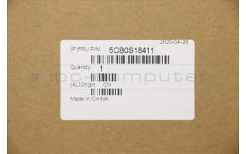Lenovo 5CB0S18411 COVER Upper Case C81N7 PG NBLKB_SPN