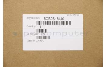 Lenovo 5CB0S18440 COVER Upper Case C81N7 SP NBLKB_UK