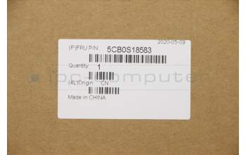 Lenovo 5CB0S18583 COVER Upper Case C81N7 SP BLKB_CZ-SK