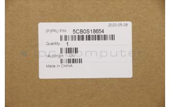 Lenovo 5CB0S18654 COVER Upper case C81N8 BLK NBLKB_SW