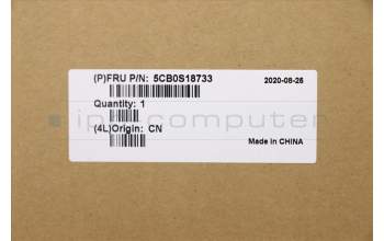 Lenovo 5CB0S18733 COVER Upper case C81N8 BLK BLKB_ITA