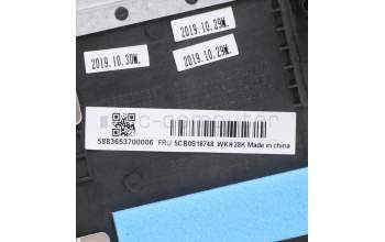 Lenovo 5CB0S18748 COVER Upper case C81N8 BLK BLKB_BUL