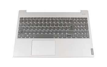 5CB0S18773 teclado incl. topcase original Lenovo DE (alemán) gris oscuro/canaso con retroiluminacion