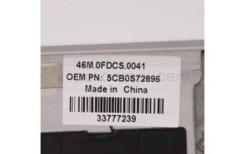 Lenovo 5CB0S72896 COVER UpperCaseASM_USA W 81J0 PTN BL