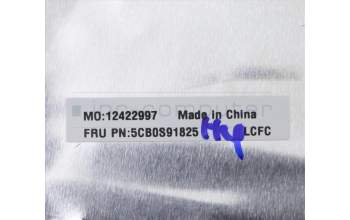 Lenovo 5CB0S91825 COVER Upper Case L 81LB WH W/KB BL SW