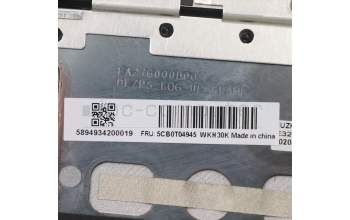 Lenovo 5CB0T04945 COVER Upper Case C 81JS IG W/KB US INT\'E