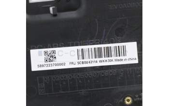 Lenovo 5CB0U42114 COVER Uppercase C81N4 ALGRY FPBL T-CH