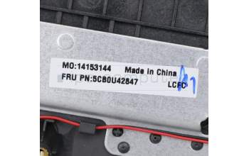 Lenovo 5CB0U42847 COVER Upper Case ASM_ND L 81LL NBL