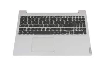 5CB0U42875 teclado incl. topcase original Lenovo DE (alemán) negro/blanco