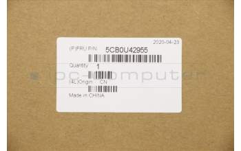 Lenovo 5CB0U42955 COVER Upper Case ASM_USA L81Q4 BL_BK