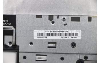 Lenovo 5CB0U43206 C-Abdeckung mit Tastatur, Englisch (US, Euro), Mineralgrau, Hintergrundbeleuchtung